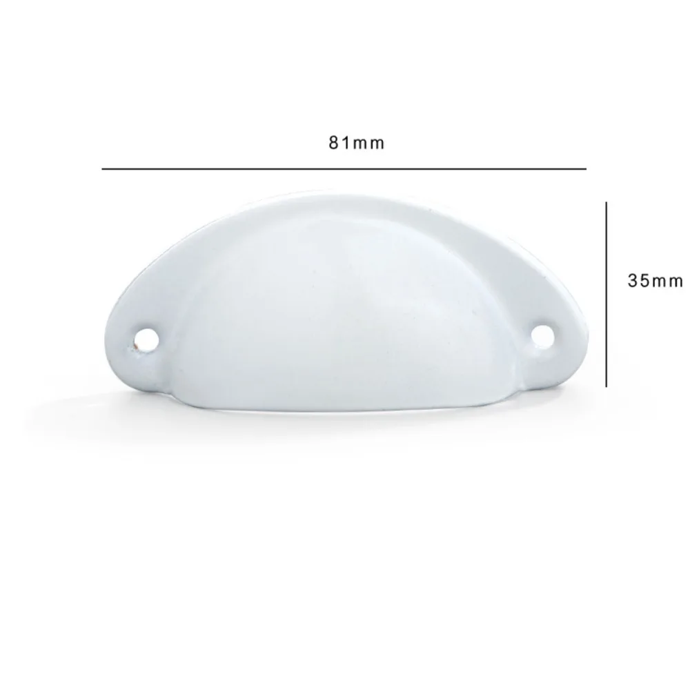 

30pcs Durable Retro Cabinet Door Knobs Luxury Furniture Hardware Wardrobe Drawer Pulls Push-pull Shell Handle Dresser