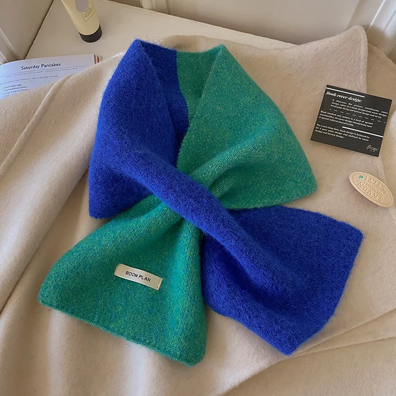 

Вязаный шарф, новый дизайн, цветок, роскошный брендовый шарф, женский зимний шарф, теплый длинный узкий маленький шарф, женский шейный платок, шарфы