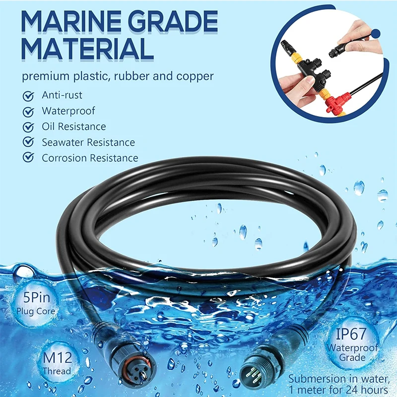 NMEA 2000 Backbone-Kabel, Drop – Fish Finder Cable Bewertung und Preis