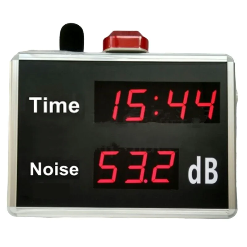 2026 HUATO LED Temperature Display for Storage Warehouse Marketthermometer Exhibit Large Lcd Thermohygrometer