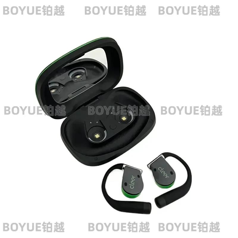 Cleer ARC6 Wireless Bluetooth Headphones Open Ear AI Sports Hanging Earbuds Noise Cancelling Office Gaming Headset Long