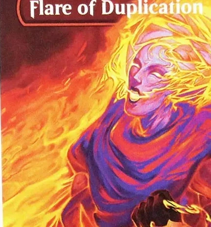"Flare of Duplication" TCG magique proxy noir cartes à jouer proxy de qualité supérieure jeu de société cartes à collectionner