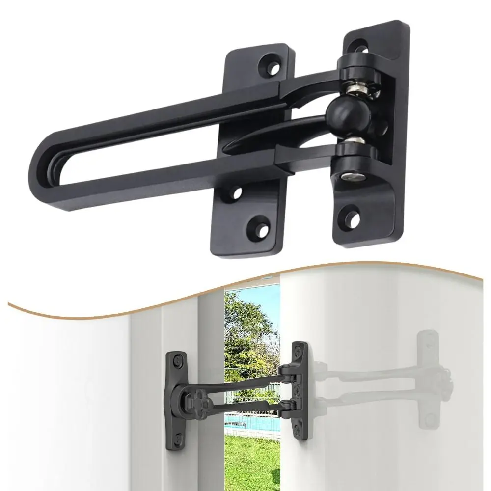 

Insurance Zinc Alloy Sliding Door Catch Solid Bolt Thickening Door Buckle Mute Security Door Bolt Household