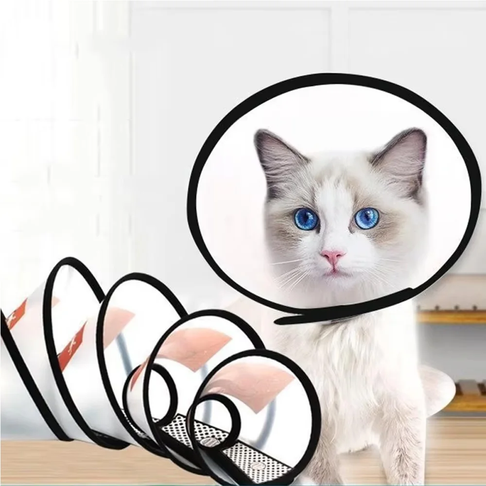 Elizabethan Collar Pet Anti-Bite Collar Dogs Cats Spay Medic