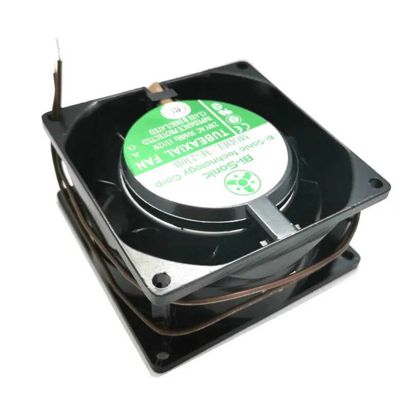 3E-230B 8038 230VAC معدن كامل ارتفاع درجة الحرارة 80 مللي متر 3100 دورة في الدقيقة مروحة 3E-110B 3E-380B HZDO #5