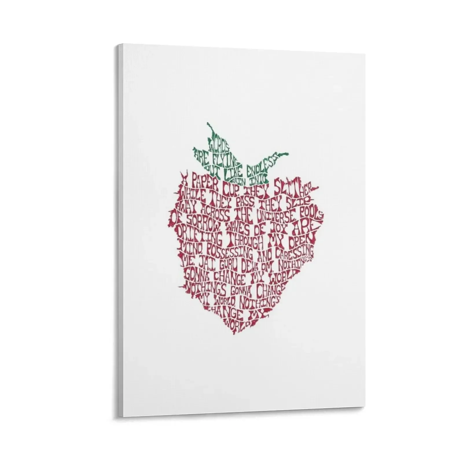 

Strawberry Fields Canvas Painting Decorative painting for bedroom Posters on the wall decorations for the room