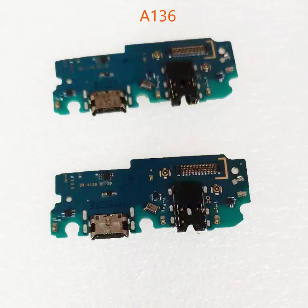 For Samsung Galaxy A13 5G A136B A136 USB Charger Dock Flex Cable Board Connector Charging Port Microphone Replacement Parts