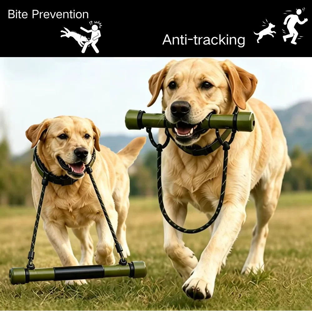 Anti-Charge Dog Stopper Bar, Automatic Drop Physical Limit Rod for Medium Large Dogs, Anti-Burst Running Prevent Collision Train