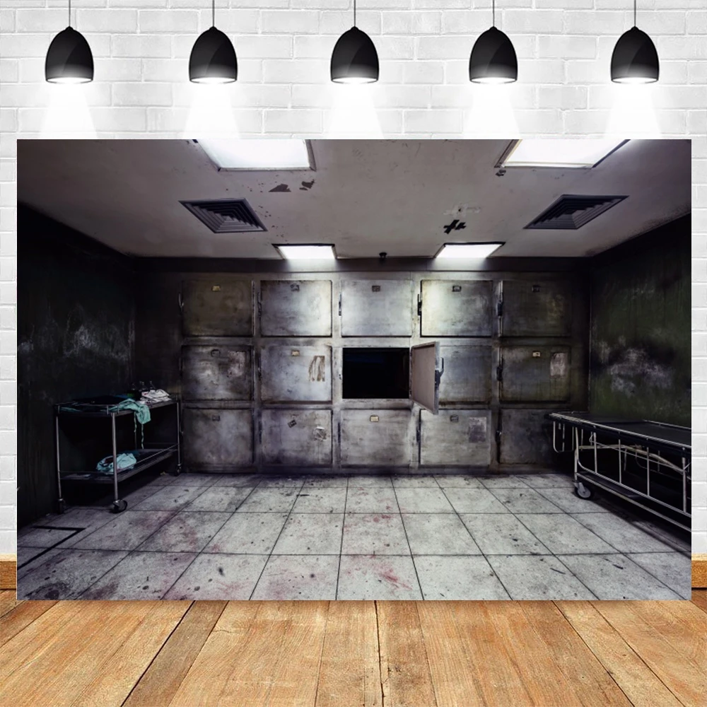 Ghost House Room Game Backdrop for Photography Dilapidated House Hospital Photographic Background Photo Studio Props