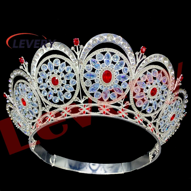 Levery New Miss Universe Nexus Crown Replica Alloy  ZirconCrowns for Pageant Collector view 2