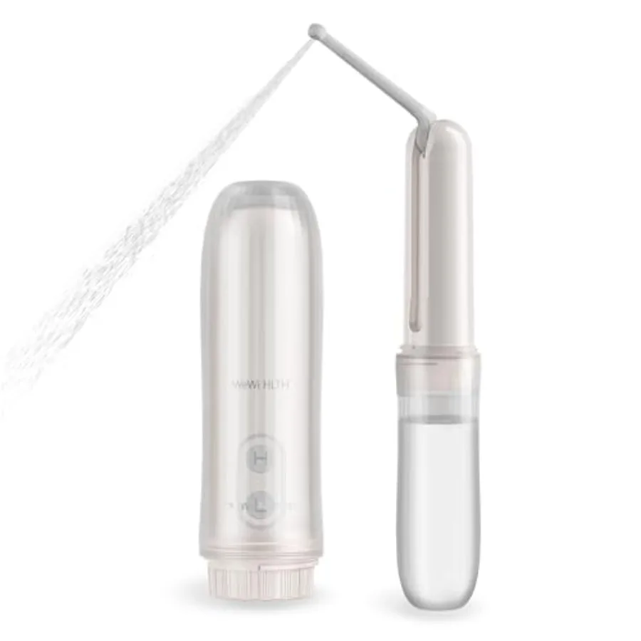 

Portable Electric Bidet Sprayer - Handheld Travel Bidet with 2 Pressure Modes - Waterproof Foldable Pocket-Sized and Cordless f