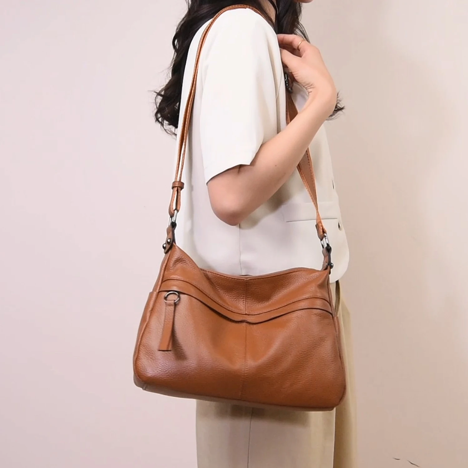 

Женская сумка через плечо, минималистичная, в стиле ретро, из натуральной кожи, классическая, роскошная, оригинальные брендовые сумки от дизайнеров, женская сумочка по акции.