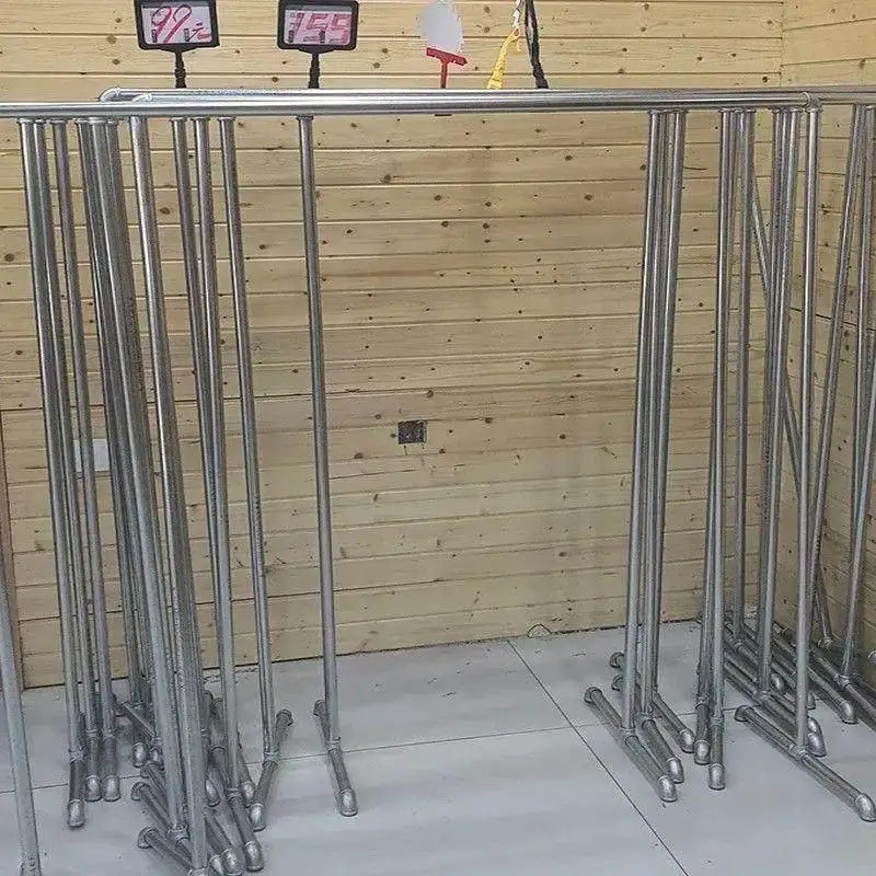 simple-standalone-tube-clothesline-balcony-hanging-rack-single-rod-floor-mounted-quilt-drying-clothesline-storage-organizer