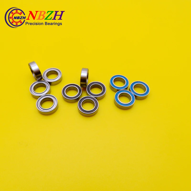 NBZH bearing 10PCS  High Quality ABEC-5 Z3V3 MR128-2RS ABEC-5 8*12*3.5 Mm Miniature Ball Bearings MR128RS L1280