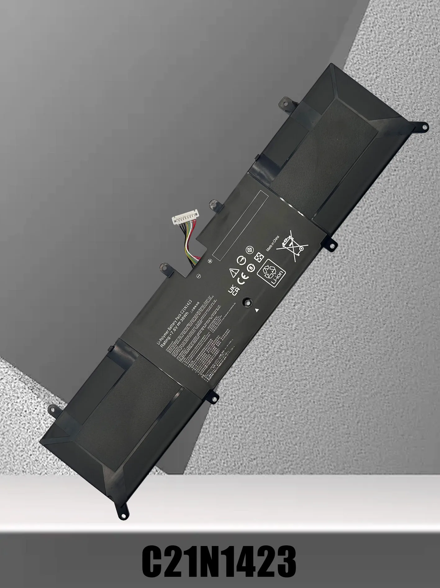 Suitable for ASUS PRO P301LJ P2540U/J P302L/U X302U F302L battery C21N1423