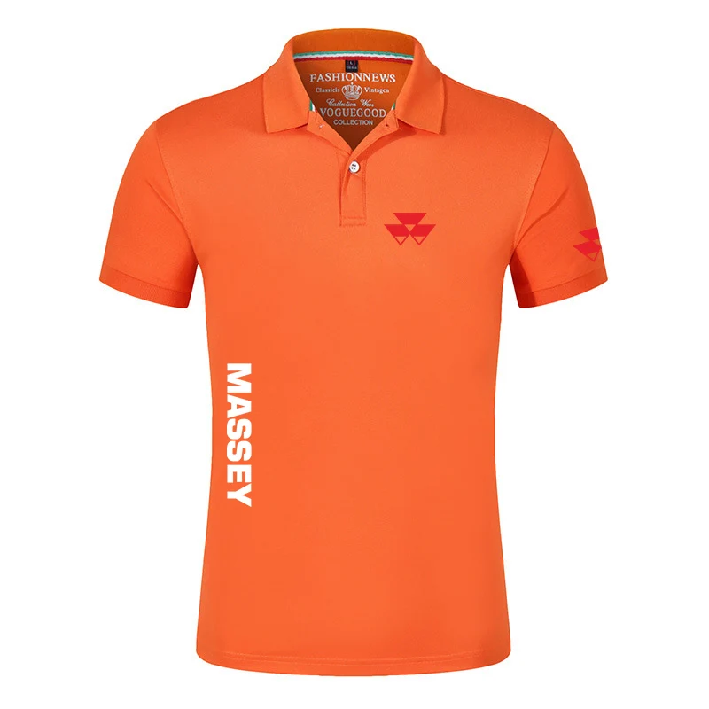 قميص بولو ماسي فيرغسون ، توبات عصرية للرجال ، أكمام قصيرة مطبوعة ، بلون واحد ، كلاسيكي ، كاجوال ، نحيف ، عادي ، صيف ، جديد ، #3