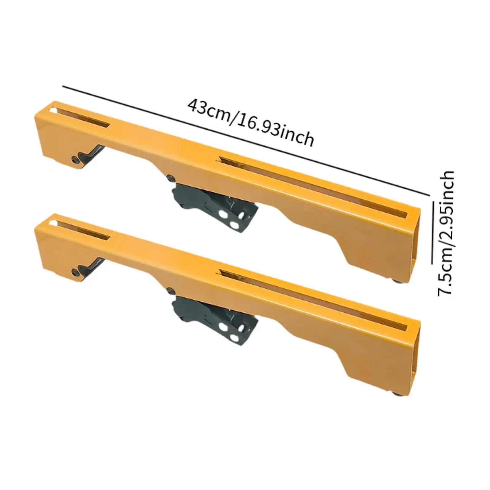 Miter Saw Mounting Brackets N087367 Replacement Release Levers Easy Installation Repair Gardening N08736 N087366 for Dwx724