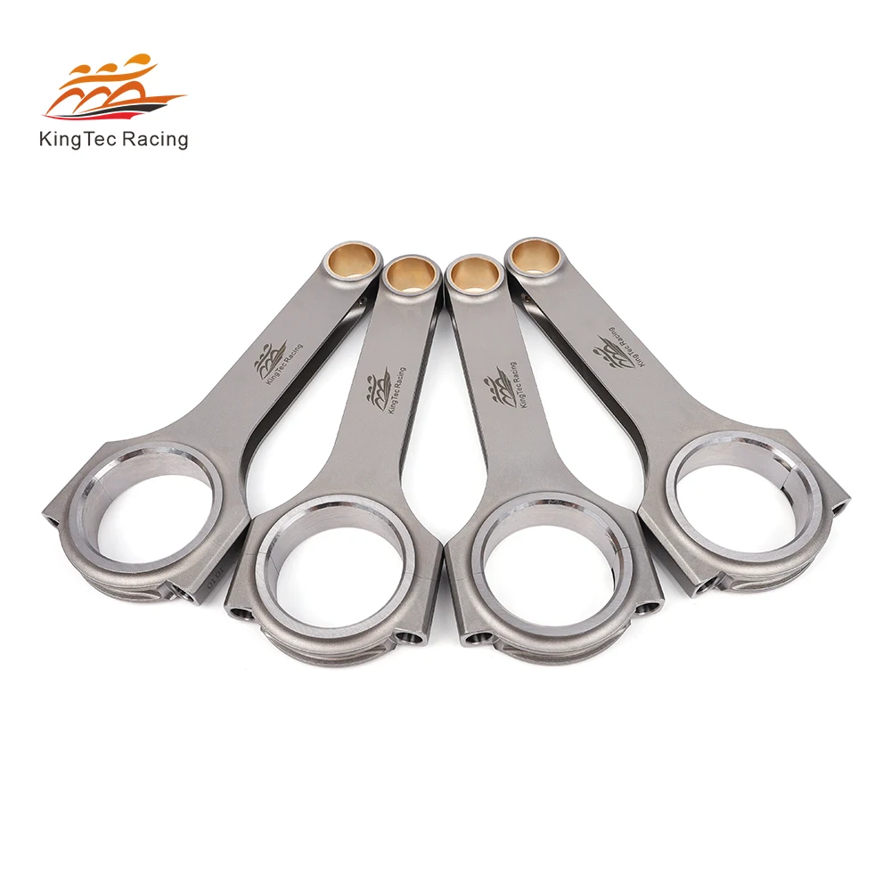 ก้านสูบ KTC Racing K20A 139 มม. 51 มม. 22 มม. 4340 ฟอร์จ H-Beam สำหรับ Honda K20 พร้อมสลัก ARP