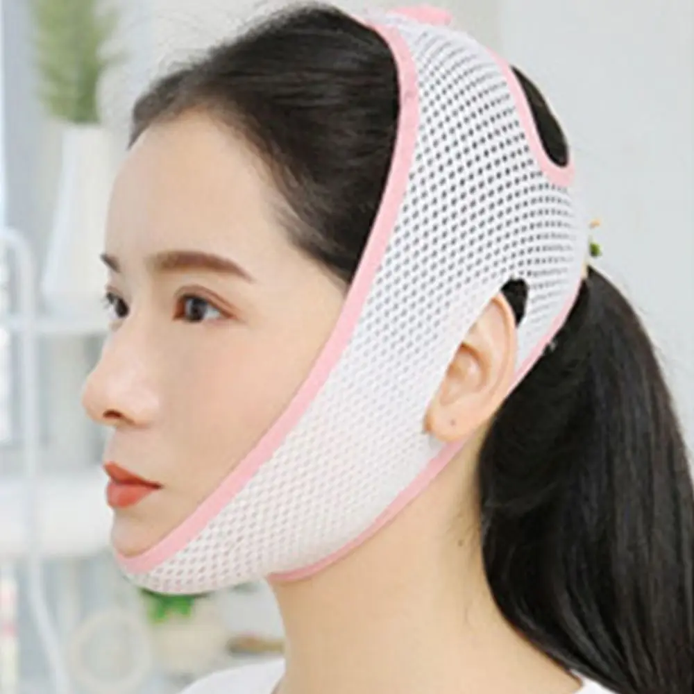 

Women Reduce Double Chin Thin Face Face-lift Belt Facial Massager Beauty Tools Face Slimming Bandage