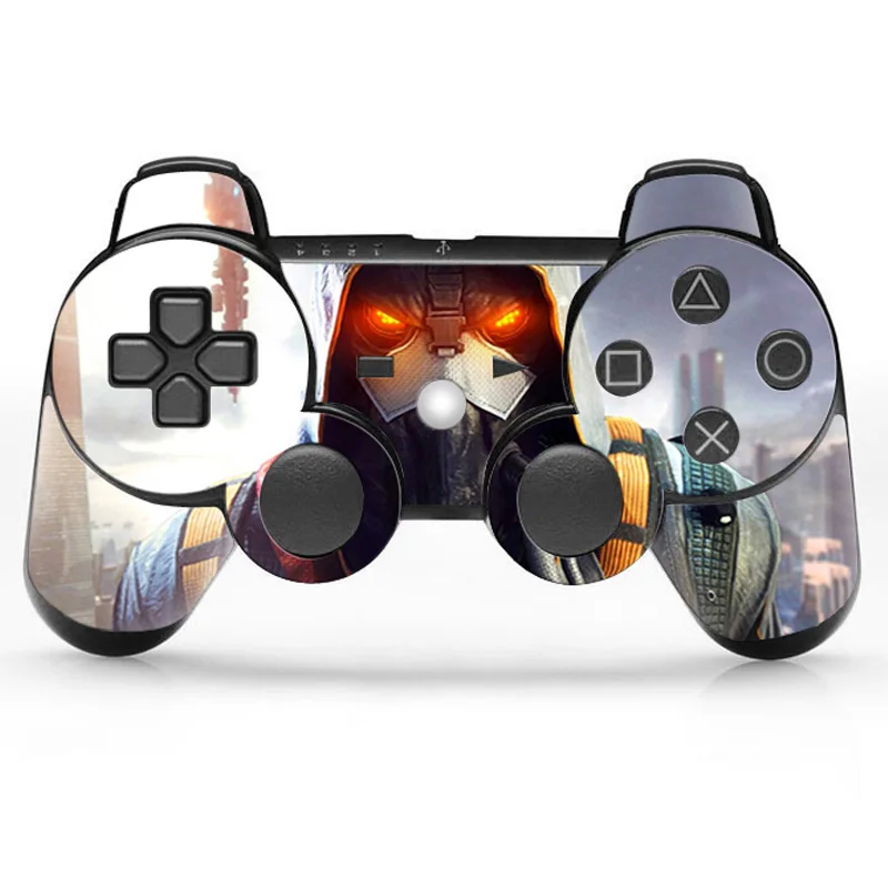 Pele anti-derrapante adesivo para PS3 Game Controller, adesivos de proteção para PS3 Console, acessórios para jogos, 2 pçs/lote