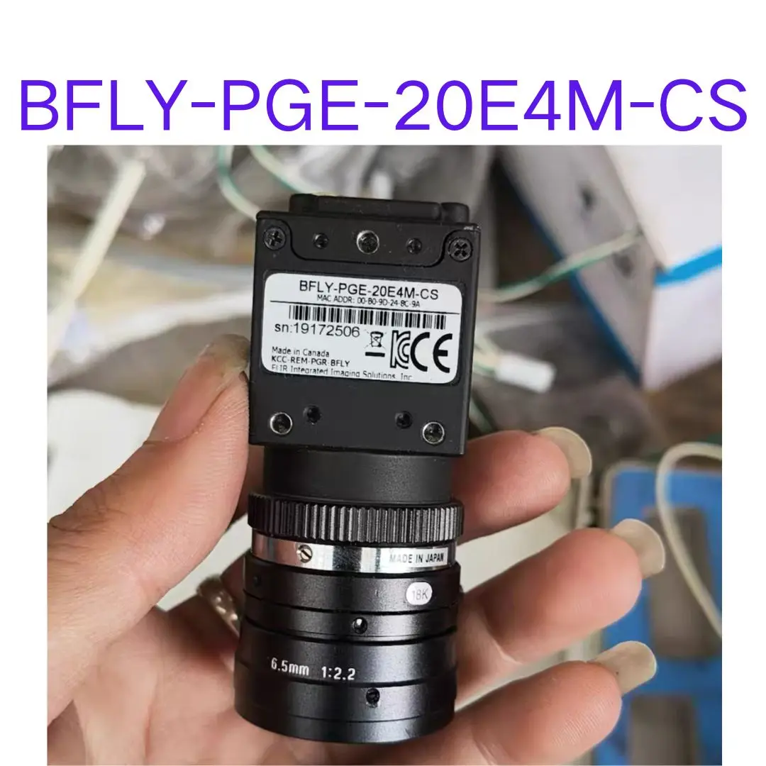 Used BFLY-PGE-20E4M-CS Industrial Camera test OK Fast Shipping