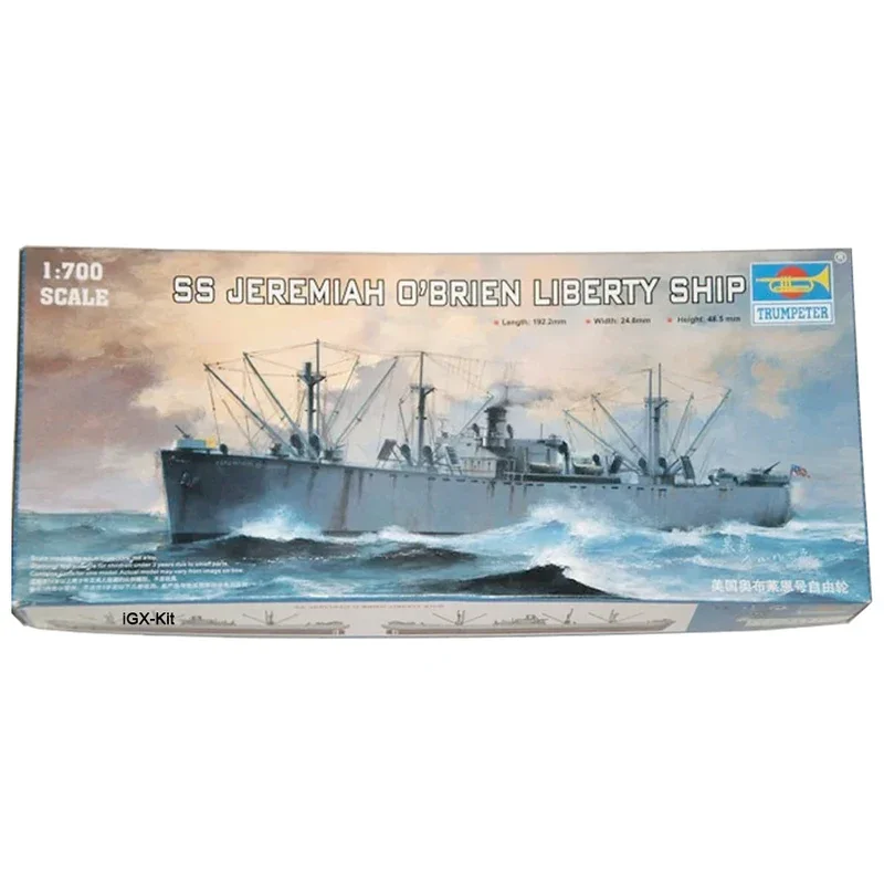 Trumpeter 05775 1/700 WWII German Cruiser Admiral Hipper 1940 Warship Model Kit