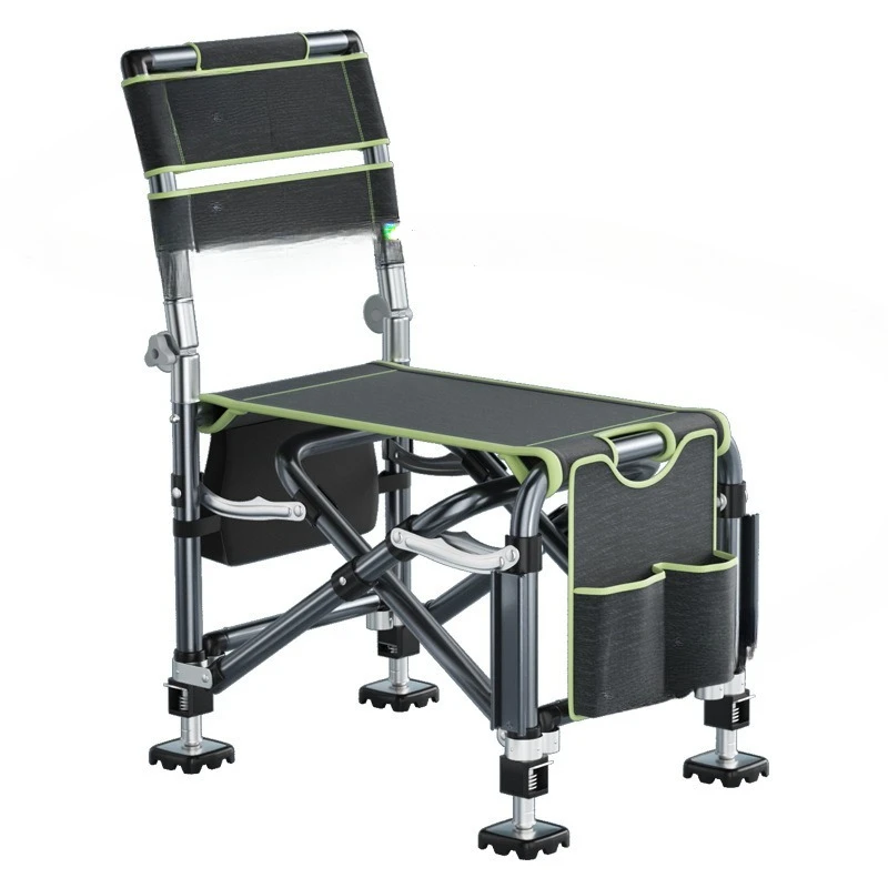 

Fishing chair, one piece of chair, reclining type, liftable all-terrain field chair, portable chair