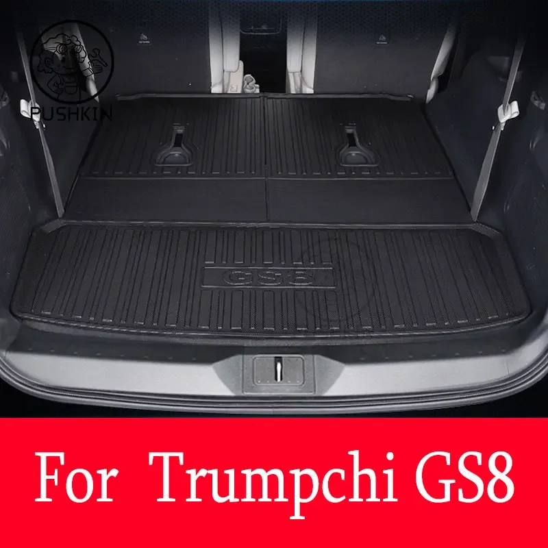 

For Trumpchi GAC GS8 2nd Gen 2022 2023 Car Trunk Mats Anti-Dirty Protection Cover Rear Trunk Interior Cargo Liner Carpet Pad