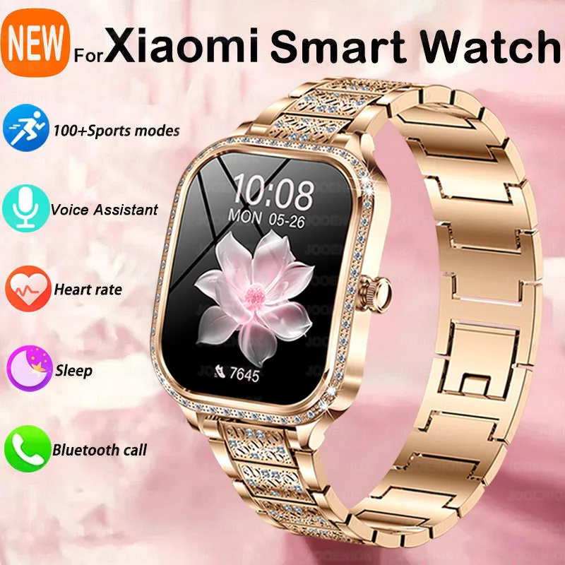 

Для HUAWEI FIT3 Смарт-часы для женщин 1,75 "HD Дисплей Пульсометр Спорт Фитнес IP68 Водонепроницаемые BT Call Smartwatch Для Lady Giftt