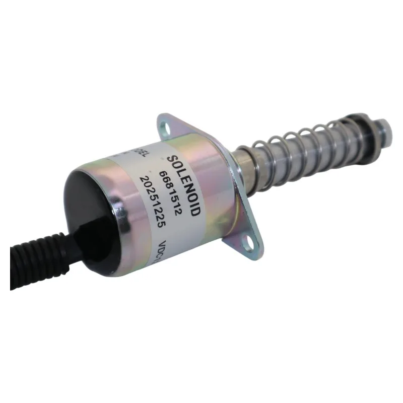 

12V Lock Parking Brake Solenoid 6681512 7136559 For Bobcat Skid Traction S100 S130 S150 S160 S175 S185 S220 S205 S250 S300 450