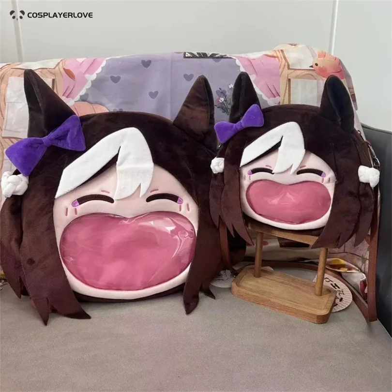 

Uma musume Pretty Derby Special Week Рюкзак Плюшевая сумка Унисекс Сумка на плечо Косплей Студенческий Itabag Подарок на день рождения