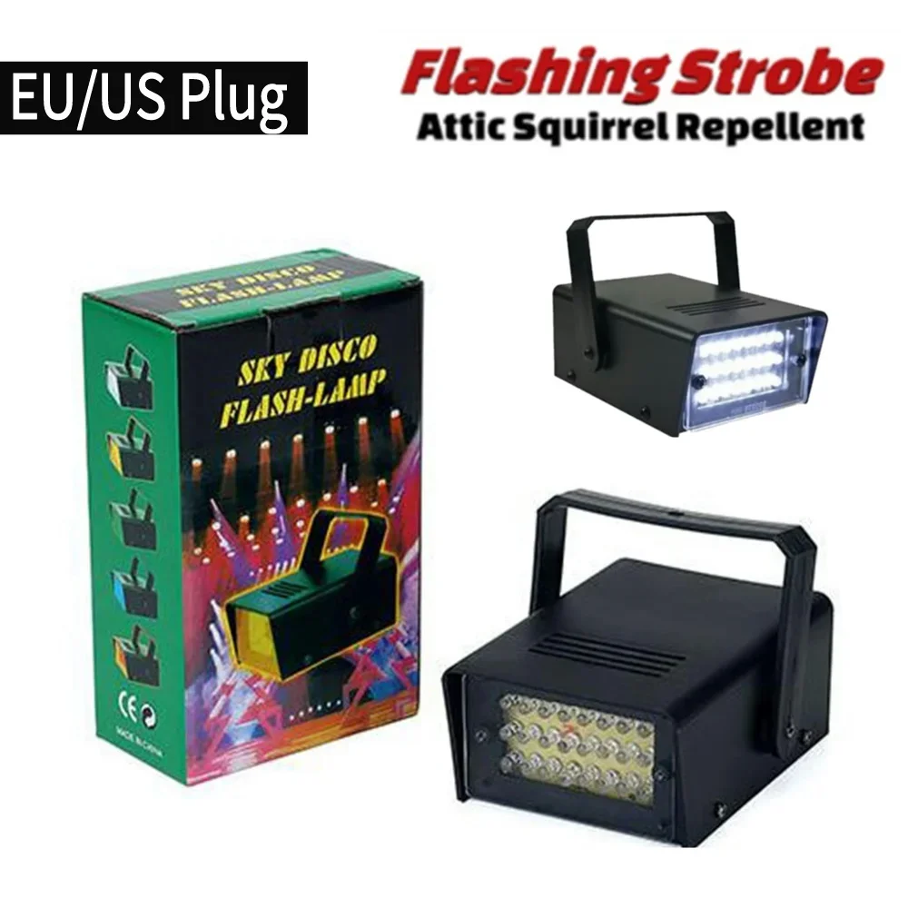 

Flash LED White Stage Flash Lighting Strobe Lights Gift Adjustable Speed KTV DJ Disco Party Strobe Light
