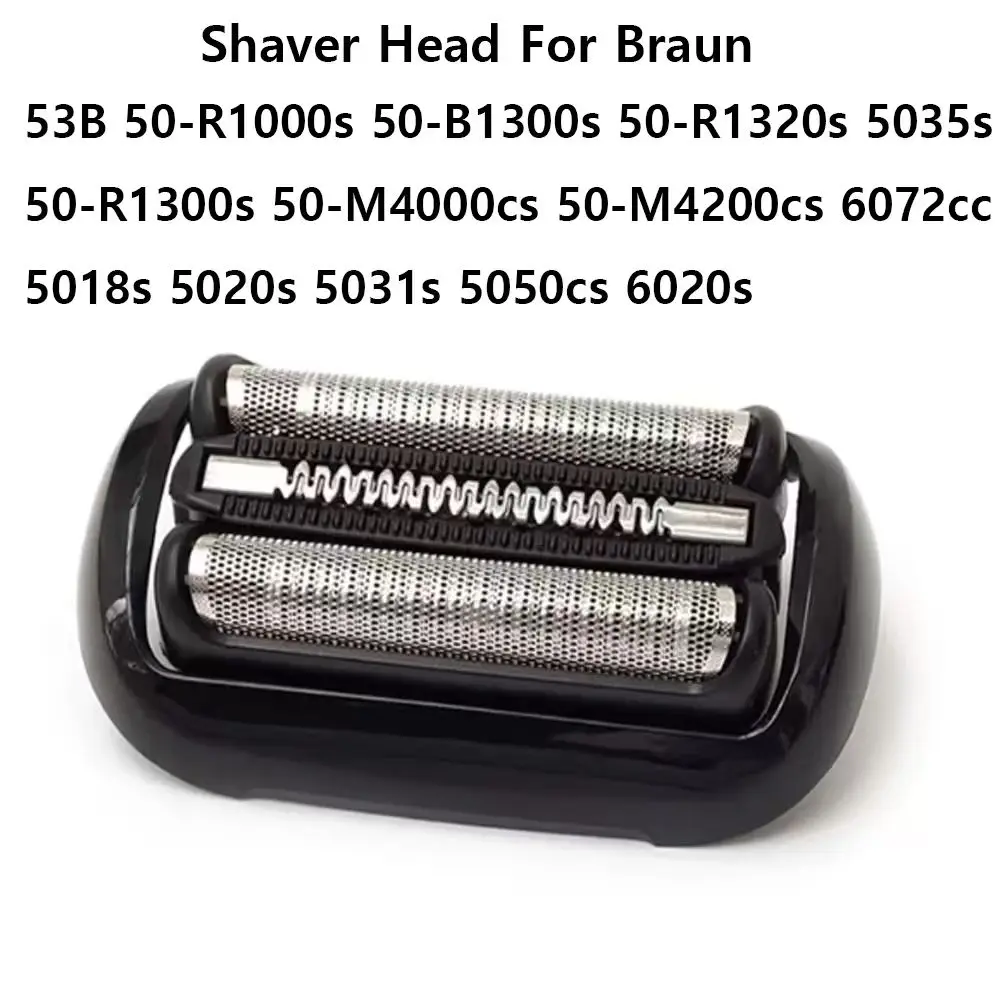 53B Replacement Foil Cutter Head Compatible with Series 5/6 Electric Shaver Razor 5018s 5020s 5031s 5050cs 6020s 6072cc 5035s