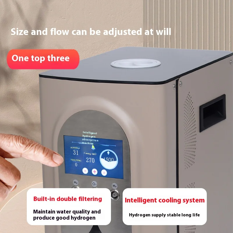 水素風呂マシン 900-1800ml スマート水素吸収マシン ポータブル 99.99% 高純度水生成器 水素吸入器