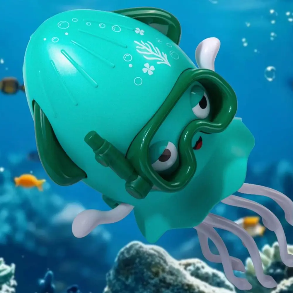 Plastic Electric Dancing Octopus Toy Interactive Swinging Crawling Interactive Octopus Toy Movable Craft Decor