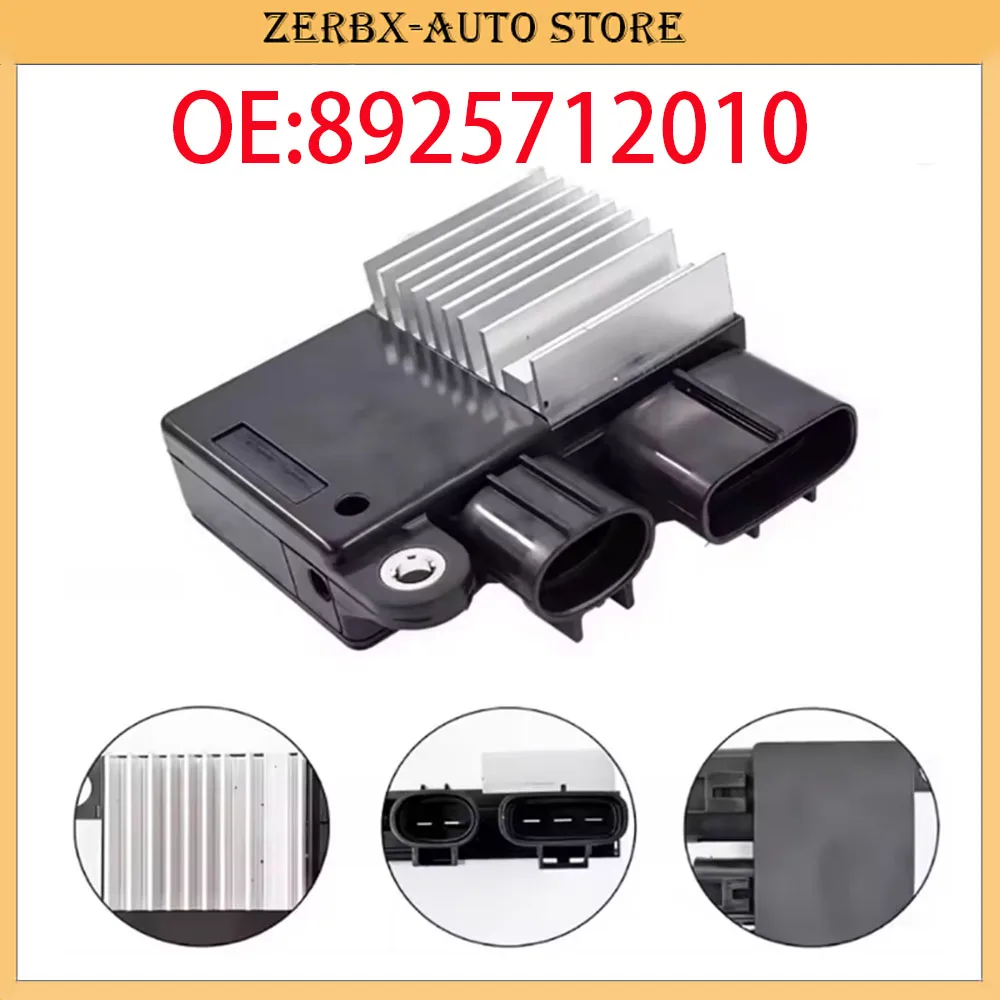 ZERBX 1Pcs Engine Radiator Control Fan Module 8925712010 89257-12010 for Toyota Corolla 2006-2019 Mazda 2007-2010  Mazda 5 CX-7