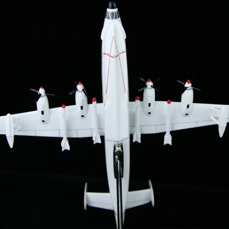 1: 130 Scale Bombardment Five Seaplanes Water Transport Aircraft Air Water Two Flight Modes Aircraft Model Collection Toys Gifts