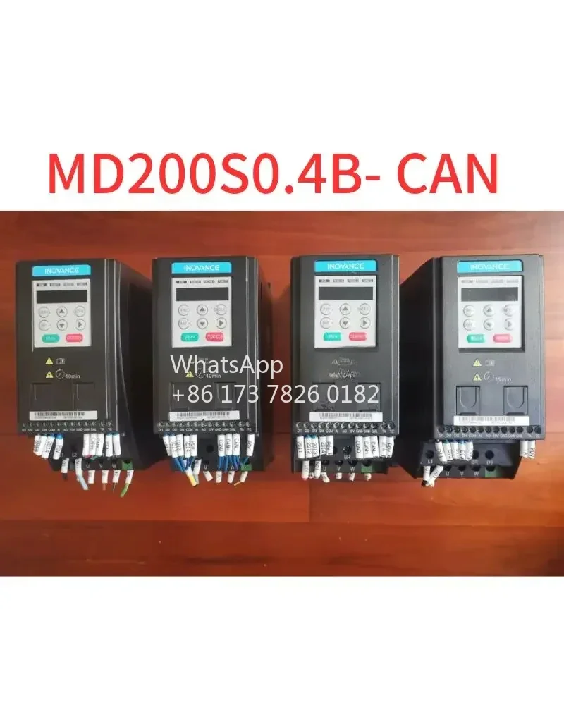 

Used frequency converter MD200S0.4B-CAN 0.4kW 200V