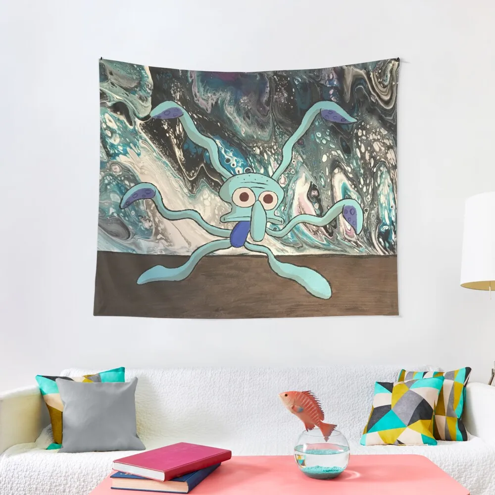 

Funky Squidward Tapestry Room Decor Cute Aesthetic Home Decor Aesthetic Room Decoration Tapestry