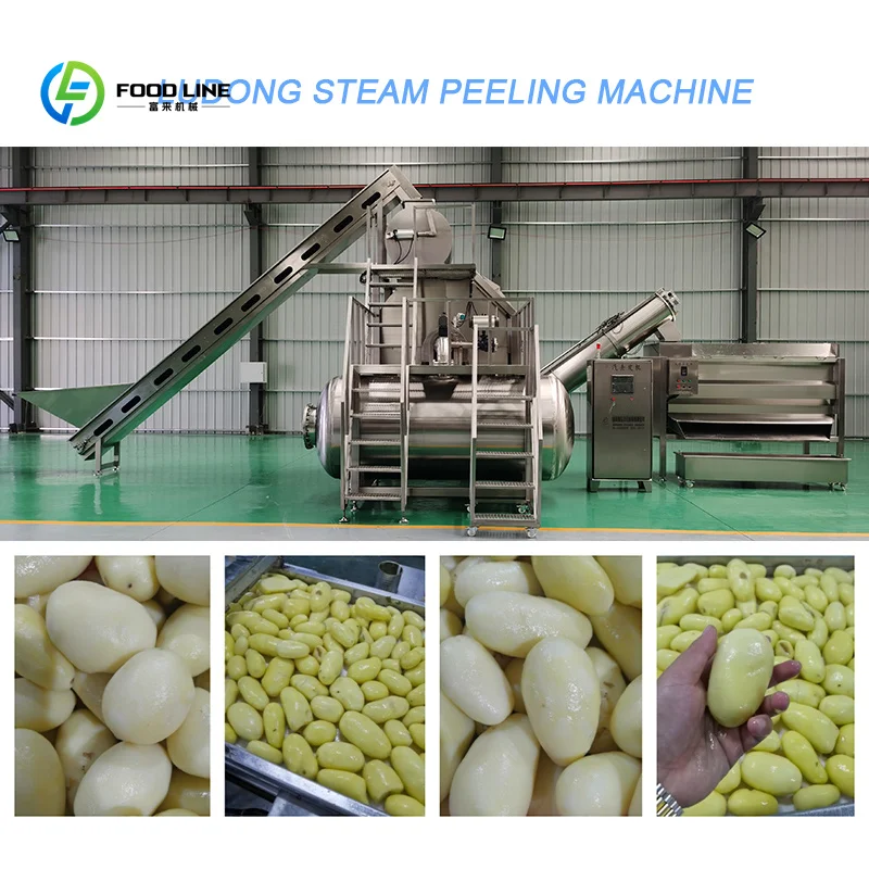 Customizable Multi-functional Vegetable Fruit Washing Sweet Potato Cassava Peeling and Cutting Potato Peeling Machine