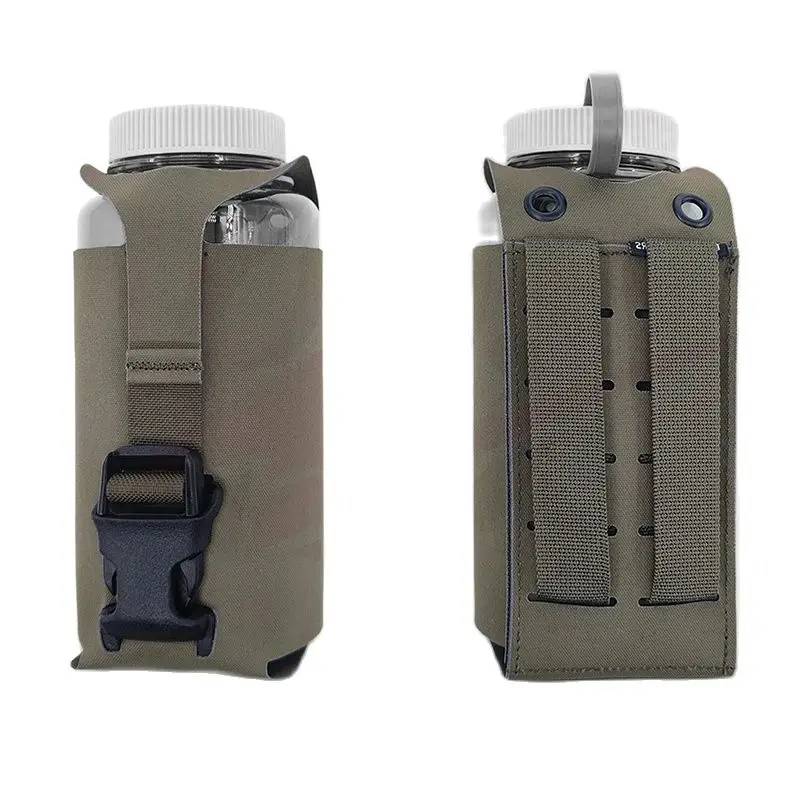 Tactical Raiders Load Bearing Vest Molle Water Bottle Pouch RG Ranger Green 32oz TR085