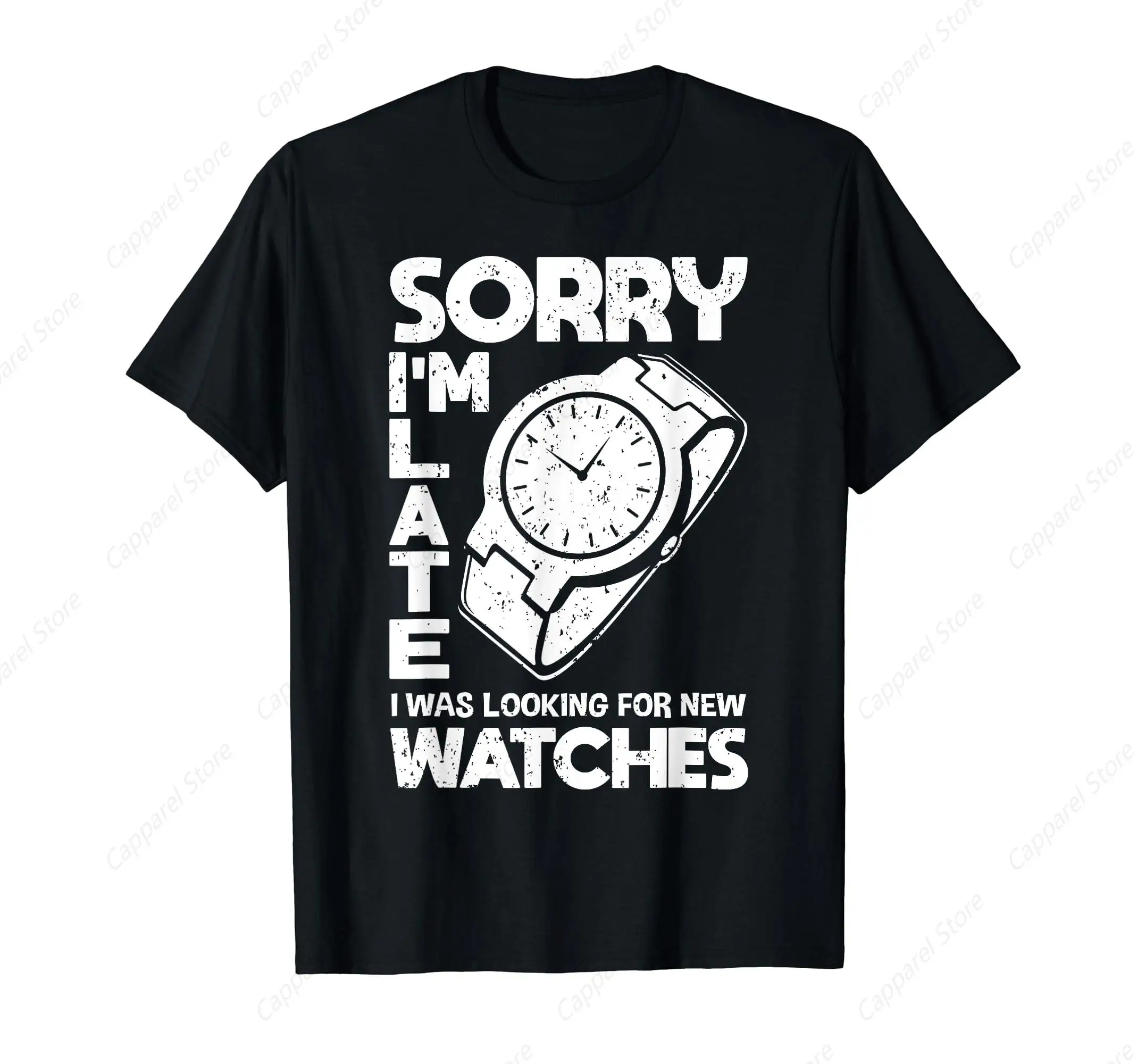 Horology Watchmaker & Watch Collector T-Shirt for Men Women Cotton Top Tee