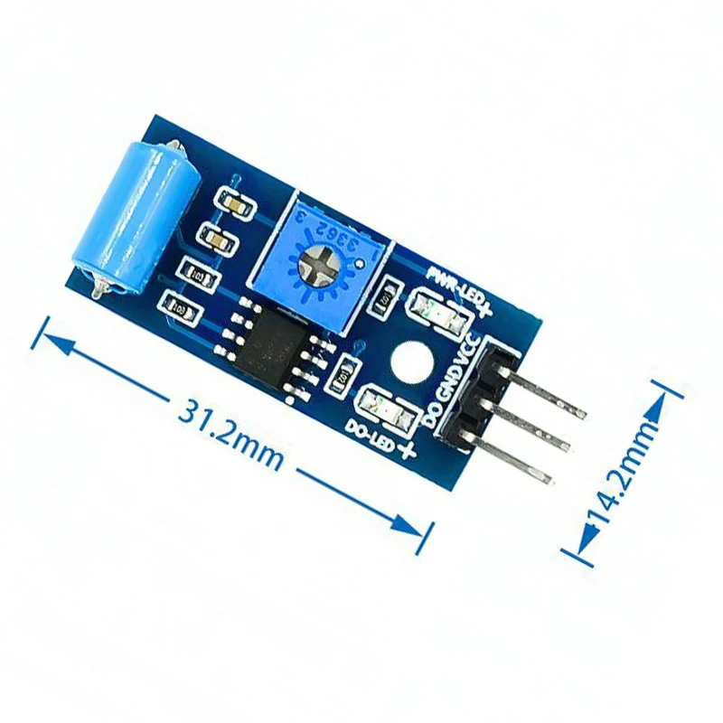 Normally-closed vibration sensor module, vibration switch, alarm sensor module, vibration switch SW-420