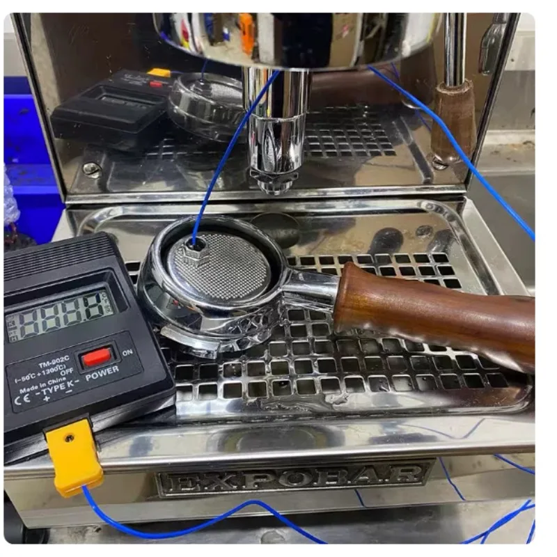 Semi Automatic Coffee Machine Pressure Test Handle Pressure Gauge Pump Tester Repair Replacement Part Maintenance Accessory
