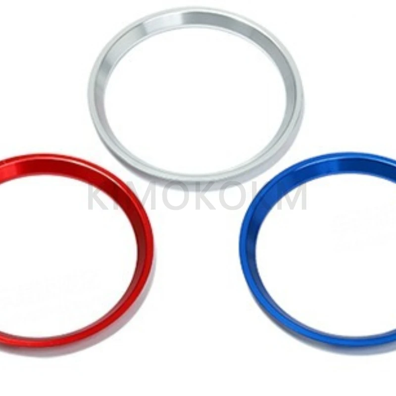 1PCS Steering Wheel Badge Decorative Ring Sticker For Mercedes-Benz A B C E S GLS GLC CLA GLA GLE-class Center Decoration Cover view 3