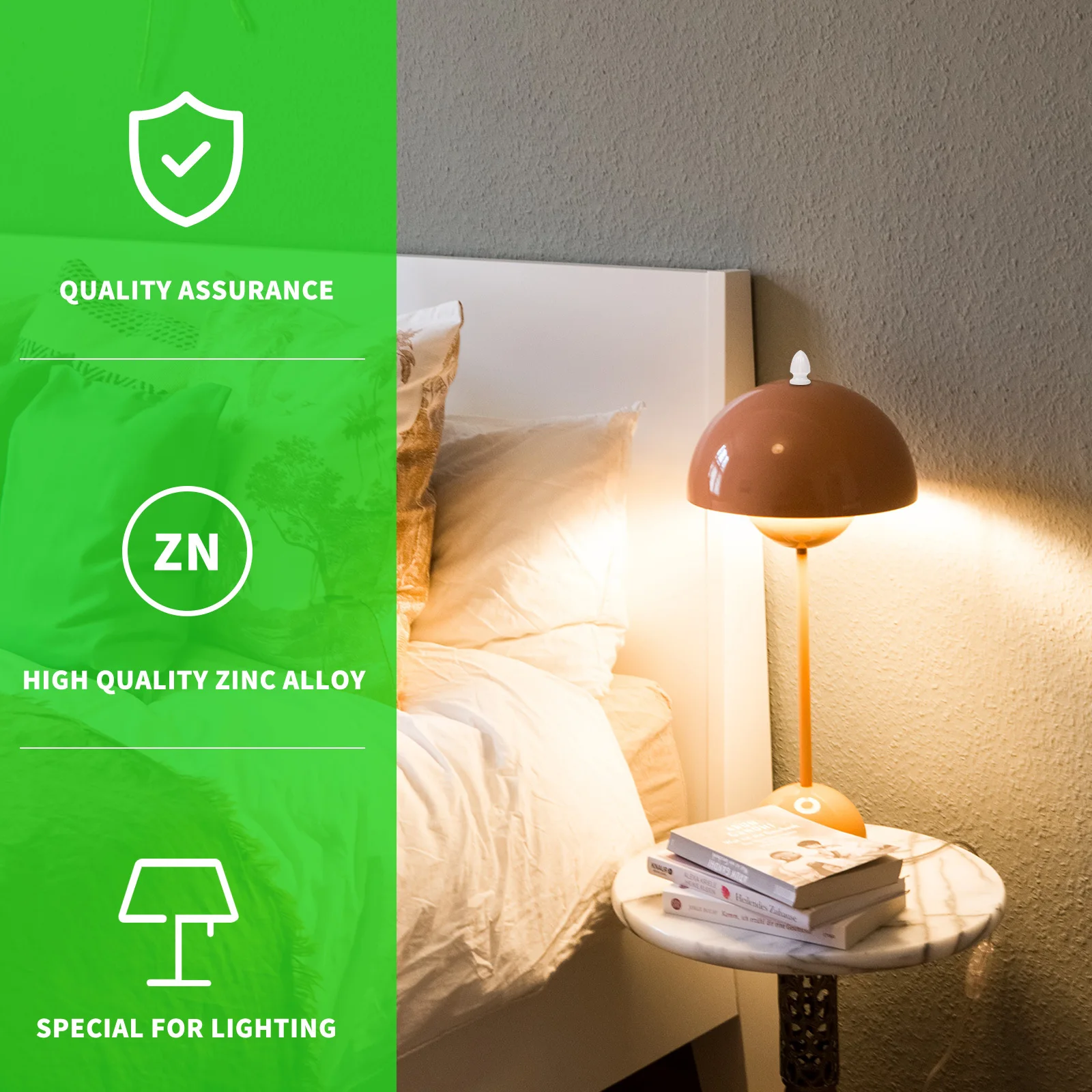 

2Pcs Light Finial Stylish Lamp Decor Elegant Table Floor Lampshade Holder Knob Creative Modern Lamp Accessories Durable