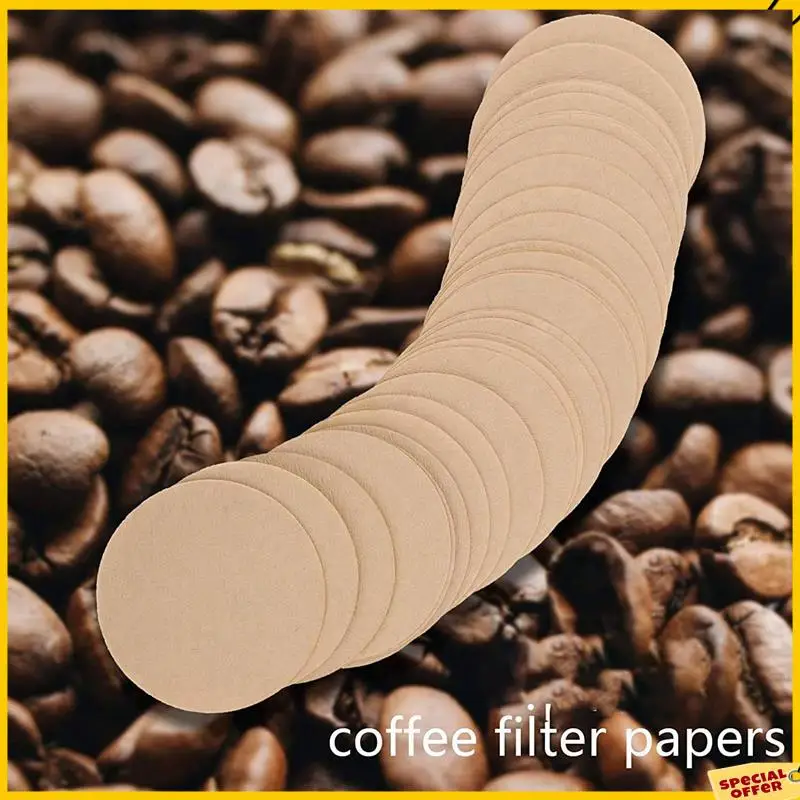 A24P 1750 قطعة مرشحات ورقية ماكينة صنع القهوة المستديرة يمكن التخلص منها لصانعي القهوة والإسبريسو من Aerobie Aeropress