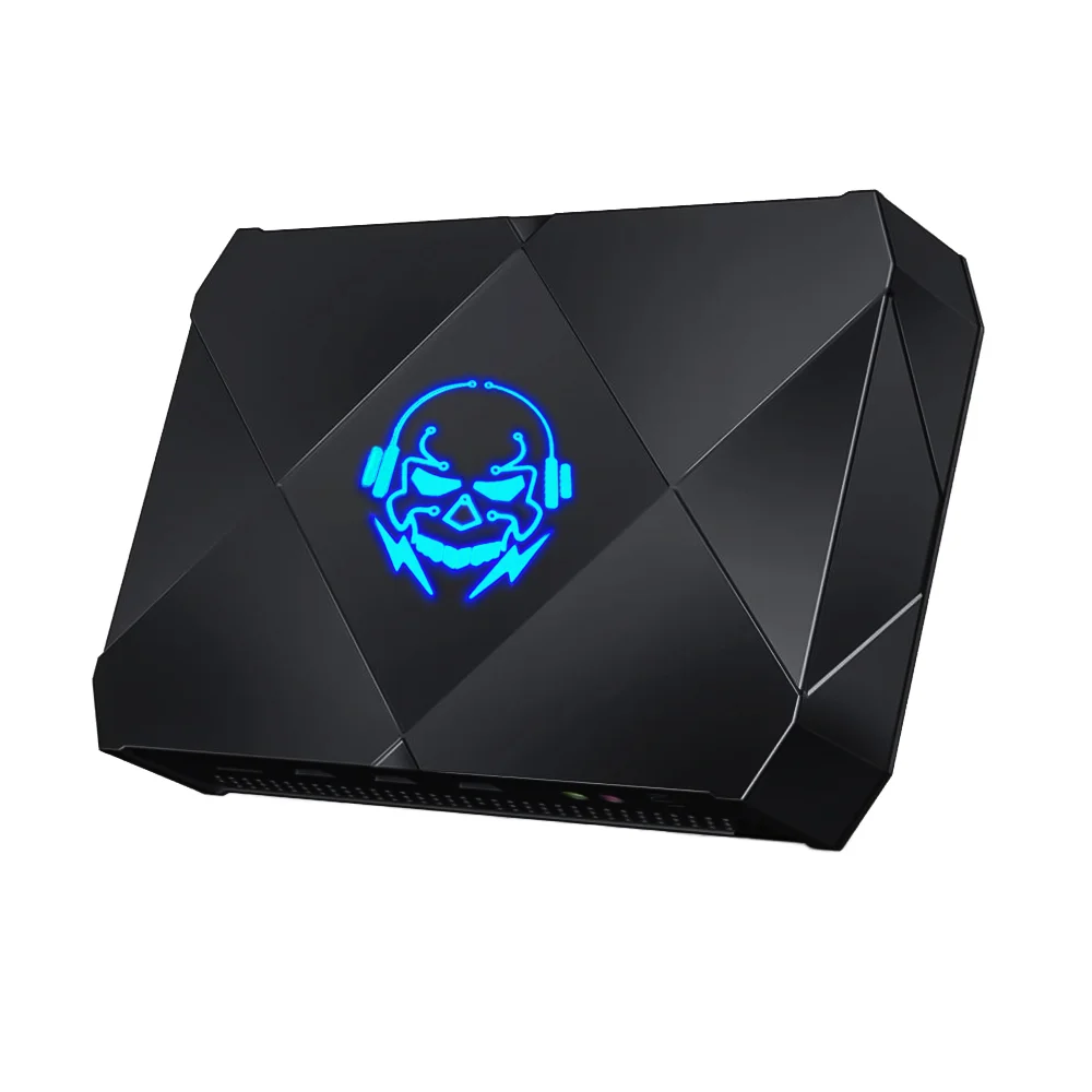 

Mini PC Core I7 Four Displays 2*HD-MI2.0 2* Mini DP Fan Game Desktop Computer DDR4 RAM M.2 NVME SSD Win10 Game Mini PC