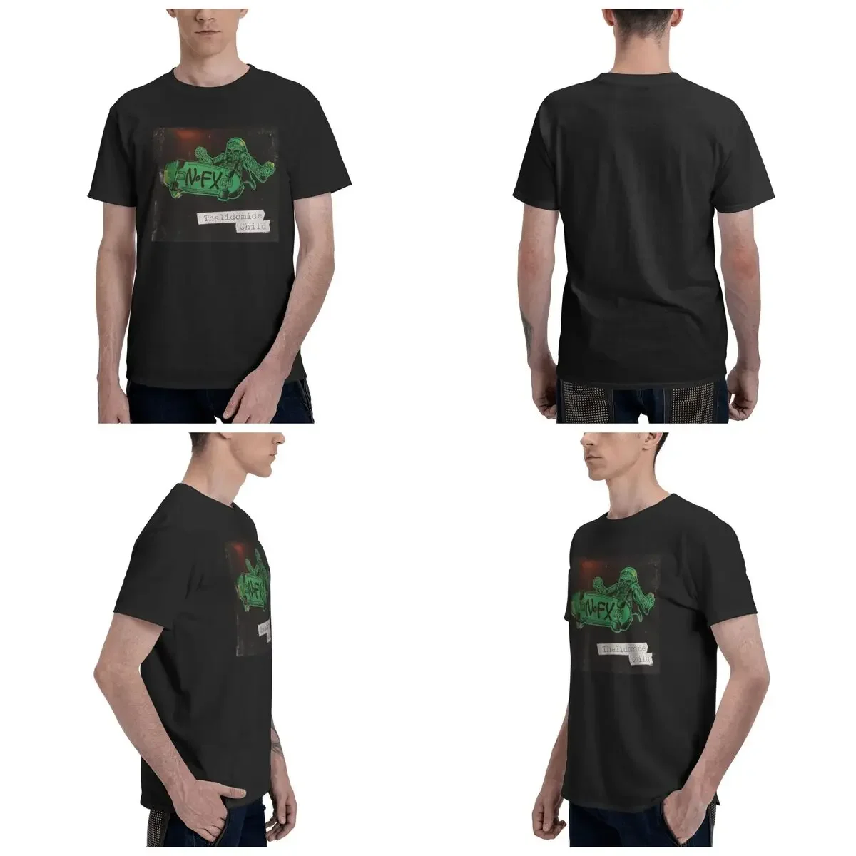 Nofx Band Final Tour Skull 100% Cotton T-Shirt Men'sOversized T Shirts Men Crew Neck Short Sleeve S-6XL