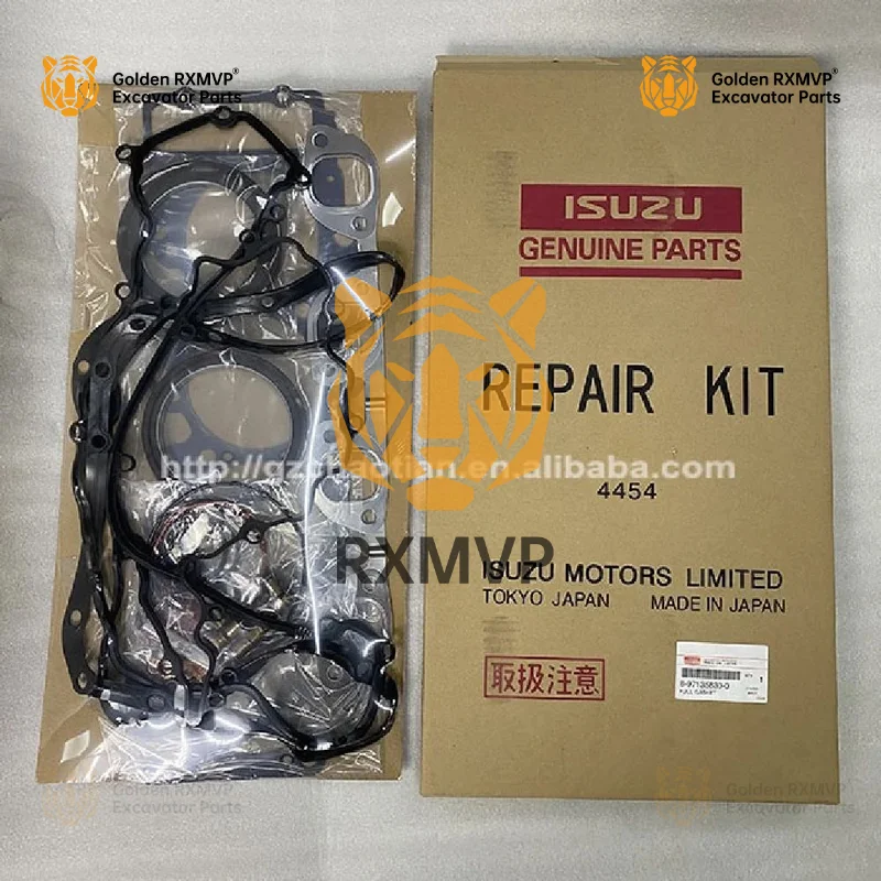 For XMVP Excavator Spare Parts Engine Rebuilt Kit 4hg1 Full Gasket 5-87811-869-2 Overhaul Set 5-87813-954-0